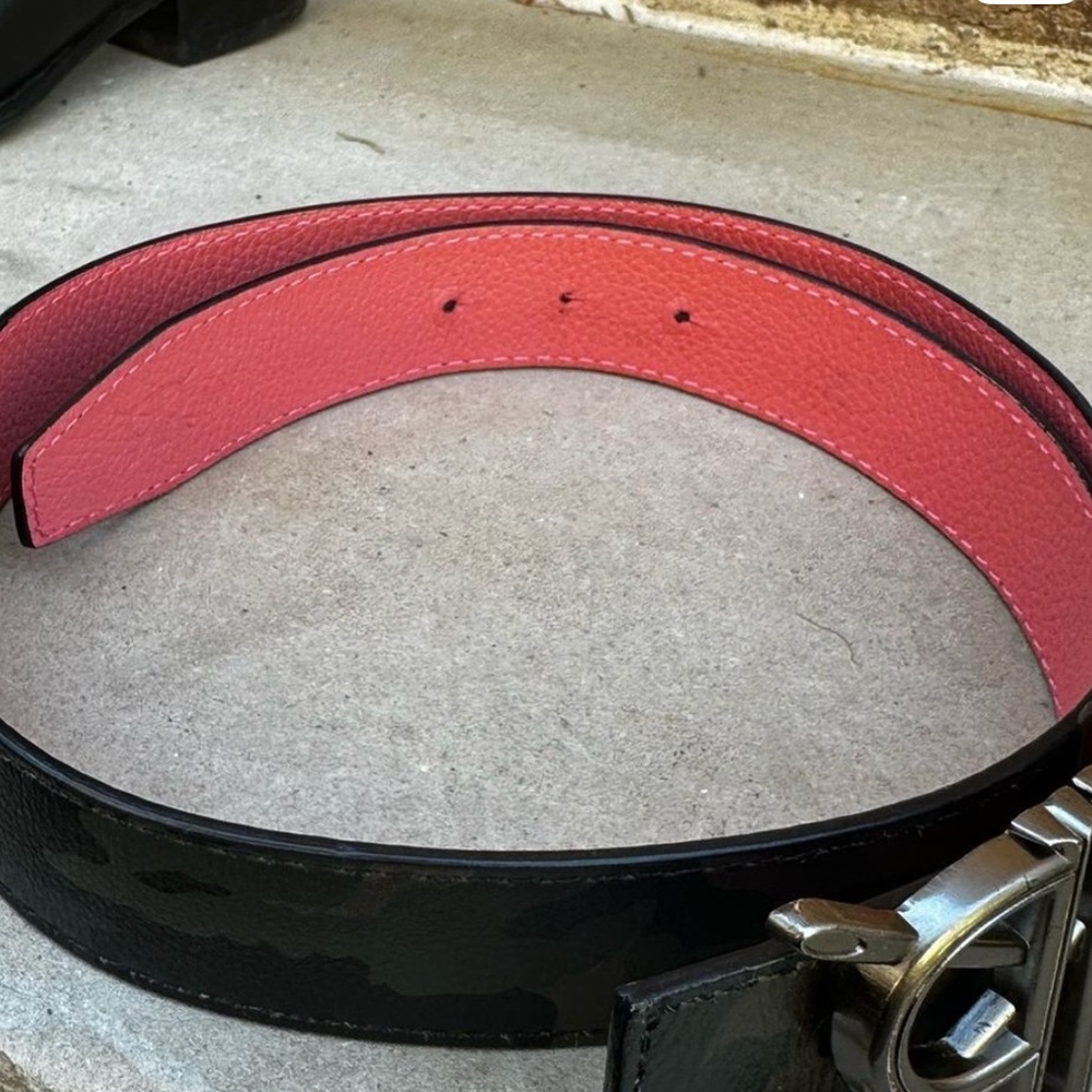 Double R Brand Ravi Ratan| Bespoke leather 1.5” reversible belt - Picture 2 of 4